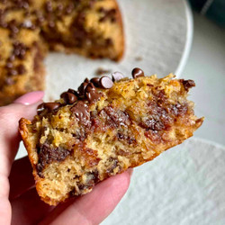 Easy Coconut Date Cake (5 Ingredients + Gluten Free)