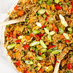 Quick Egg Fried Rice Recipe {15 Minutes}