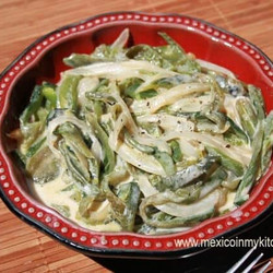 Rajas Con Crema