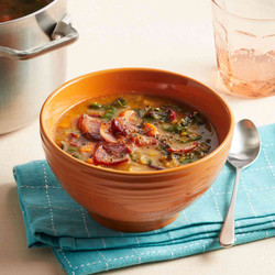 Smoky Bacon &amp; Lentil Soup