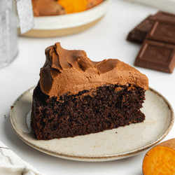 Vegan Chocolate Sweet Potato Cake With Sweet Potato Frosting