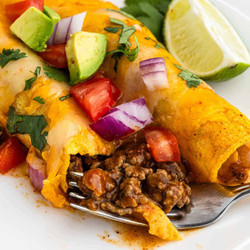 Ground Beef Enchiladas
