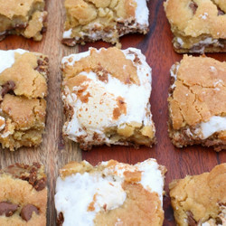 S'mores Cookie Bars