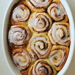 Viral Tiktok Cinnamon Rolls With Heavy Cream