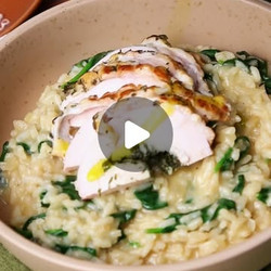 Smoked Chicken Risotto