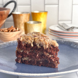 Gluten Free German Chocolate Cake