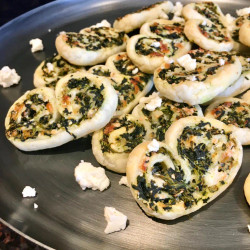 Spinach And Feta Palmiers
