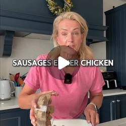 Chicken Sausages &amp; Gnocchi Tray Bake