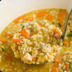 Chicken Rice Soup
