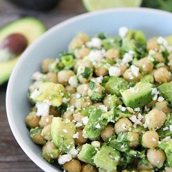 Chickpea, Avocado, &amp; Feta Salad