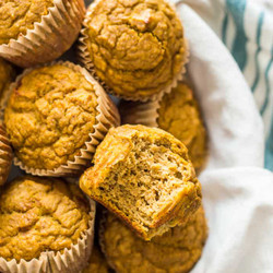 Fluffy &amp; Filling Pumpkin Protein Muffins