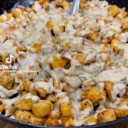 Garlic Parmesan Chicken &amp; Potatoes