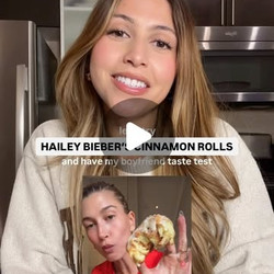 Hailey Bieber Cottage Cheese Cinnamon Rolls