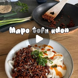 Mapo Tofu Udon