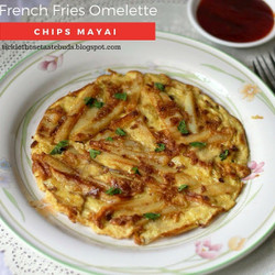 Tanzanian Chips Mayai (french Fries Omelette)
