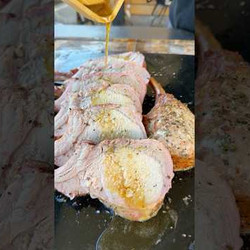 Rosemary Garlic Butter Pork Roast