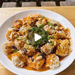 Spicy Satay Wontons