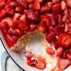 Strawberry Shortcake Cake
