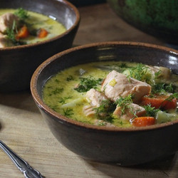 Creamy Lohikeitto (salmon And Potato Soup) Recipe