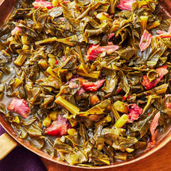 Slow-cooker Collard Greens With Ham Hocks