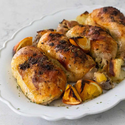 Roasted Chicken Leg Quarters