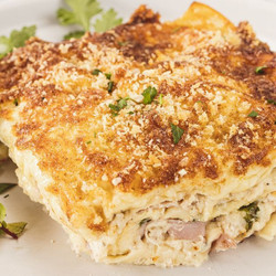 Chicken Cordon Bleu Lasagne