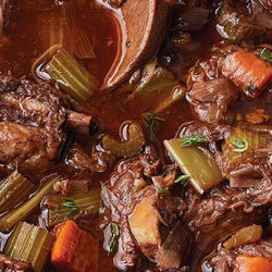 Red Wine-braised Short Ribs