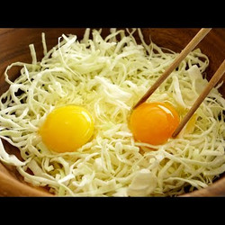 Cabbage And Egg Dish