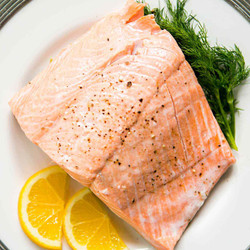 Poached Salmon