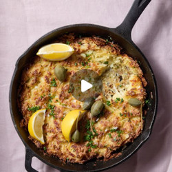 Abi's Potato-and-halloumi Scarpaccia
