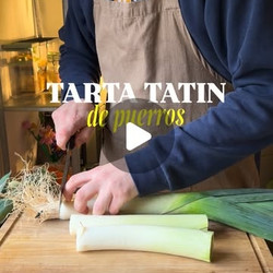 Tatín Salada De Puerros