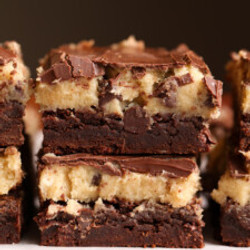 Cookie Dough Brownies