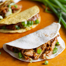 Honey Garlic Chicken Tacos