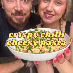 Cheesy Chilli Crisp Pasta