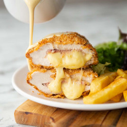 Baked Chicken Cordon Bleu