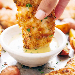 Baked Crunchy Chipotle Ranch Chicken With Potatoes