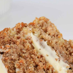 ***Self Raising Carrot Cake With Cream Cheese Frosting***