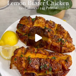 Air Fryer Lemon Butter Chicken
