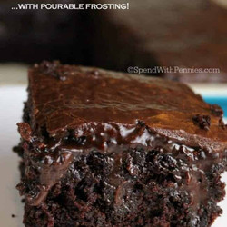 Chocolate Poke Cake From Scratch