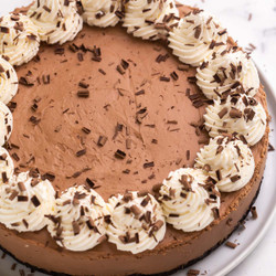 No Bake Chocolate Cheesecake