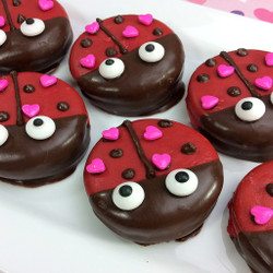 Valentine’s Day Ladybug Oreo Treats