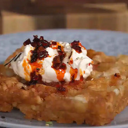 Hash Brown Waffles sides brunch