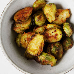 Miso Butter Brussels Sprouts