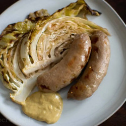 Irish Sausage And Cabbage Dinner