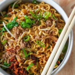 One-pan Beef Ramen Noodles