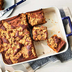 Pumpkin-pecan Coffee Cake