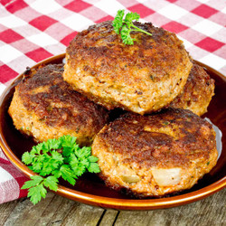 Traditional Frikadellen (german Meatballs)