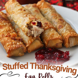 Thanksgiving Egg Rolls