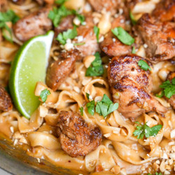 Thai Peanut Chicken Noodles