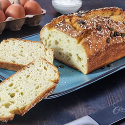 Greek Yogurt Bread - No-yeast Quick High-protein Bread